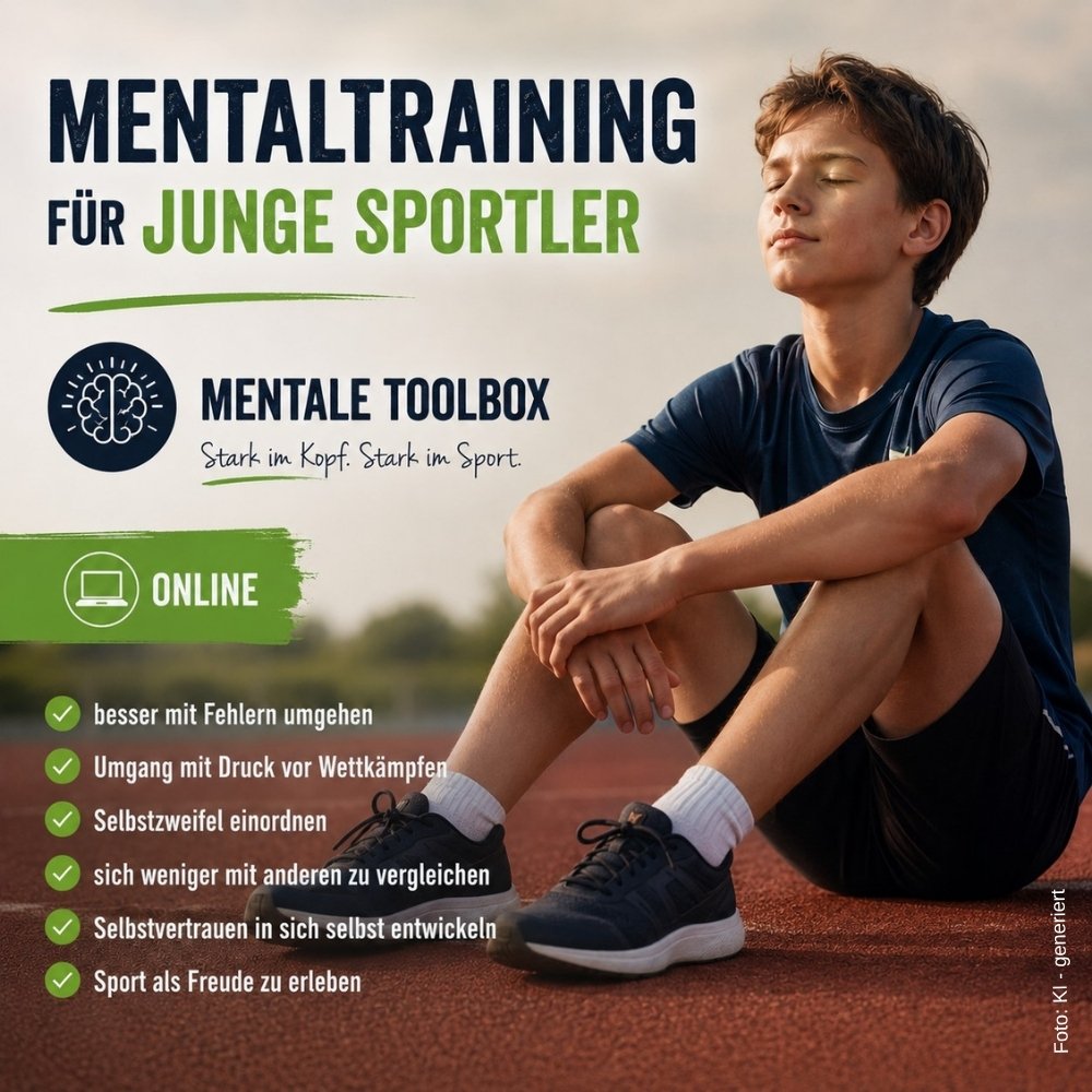 Mentaltraining für junge Sportler - Mit Antje Heimsoeth, Heimsoeth Academy - Bild KI generiert Mentaltraining für junge Sportler - Mit Antje Heimsoeth, Heimsoeth Academy - Bild KI generiert