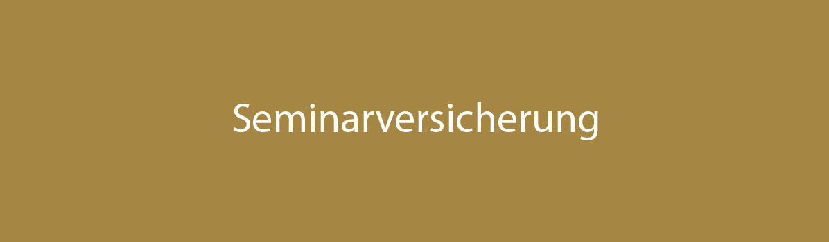 seminarversicherung
