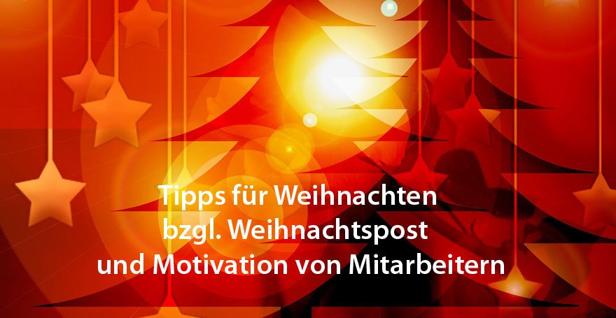 Tipps für Weihnachten: Motivation - Wie ehrt man Mitarbeiter während einer Weihnachtsfeier I Antje Heimsoeth
