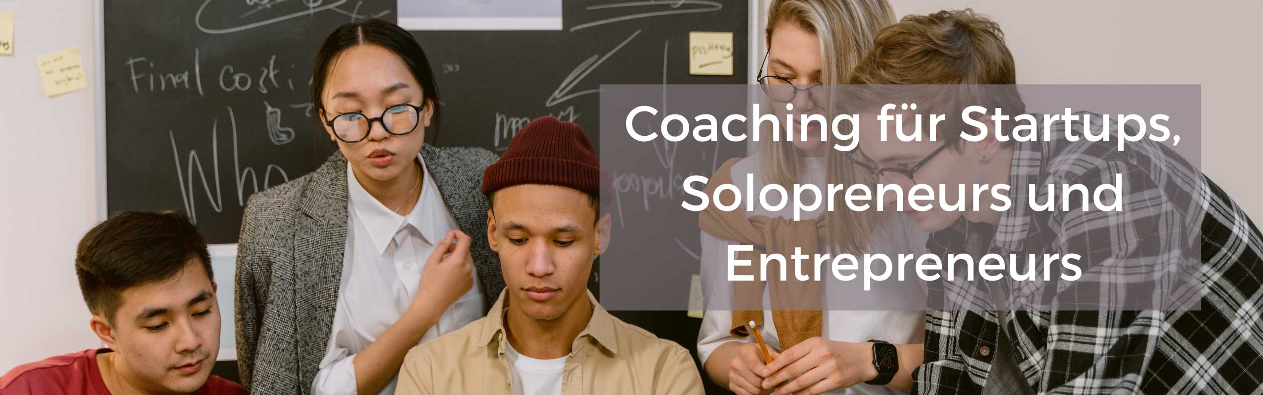 Coaching für Startups, Solopreneurs und Entrepreneurs