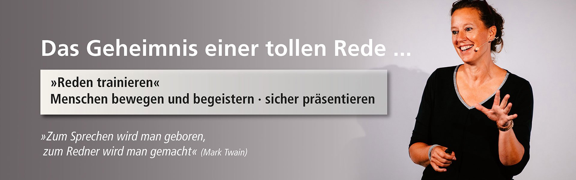 Seminar Redner werden - Speaker werden - sicher präsentieren - Antje Heimsoeth Seminar Redner werden - Speaker werden - sicher präsentieren - Antje Heimsoeth