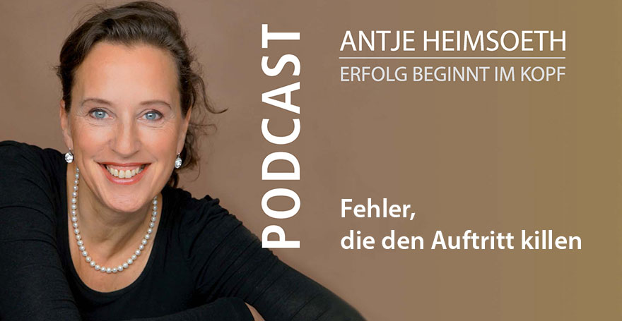 Podcast: Redner werden I Was kostet Sie Glaubwürdigkeit - Antje Heimsoeth