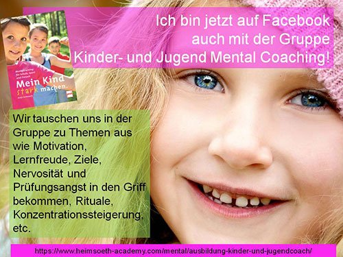 Kinder- und Jugend Mental Coaching - FB Gruppe