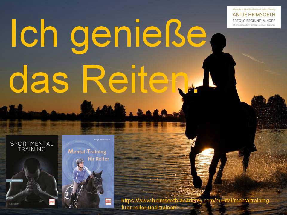 Mental-Training für Reiter & Trainer: Positive Affirmationen 