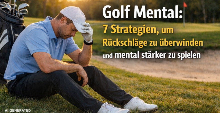 Golf Mental: 7 Strategien, um Rückschläge zu überwinden und mental stärker zu spielen