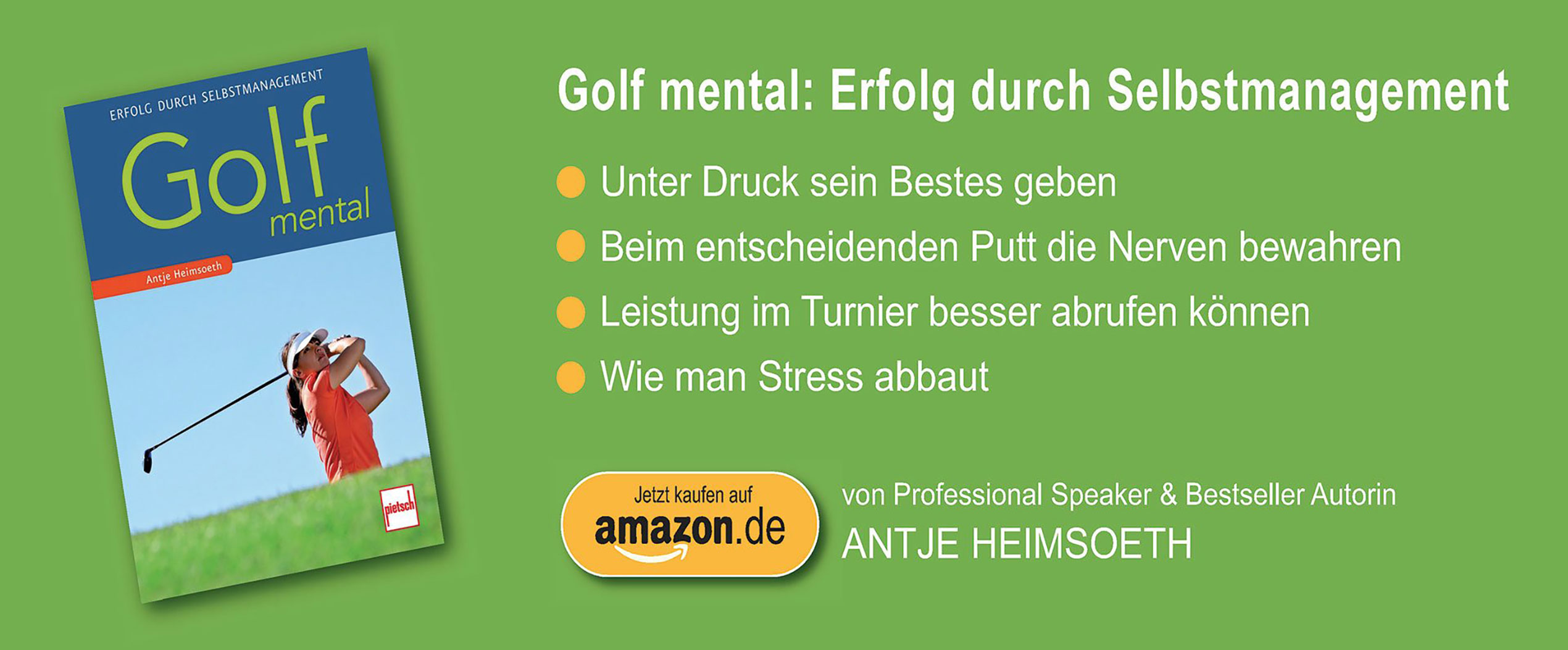 Golf mental - Erfolg beginnt im Kopf