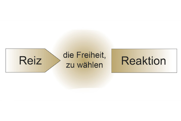 Reaktion auf Herausforderungen und schwierige Situationen