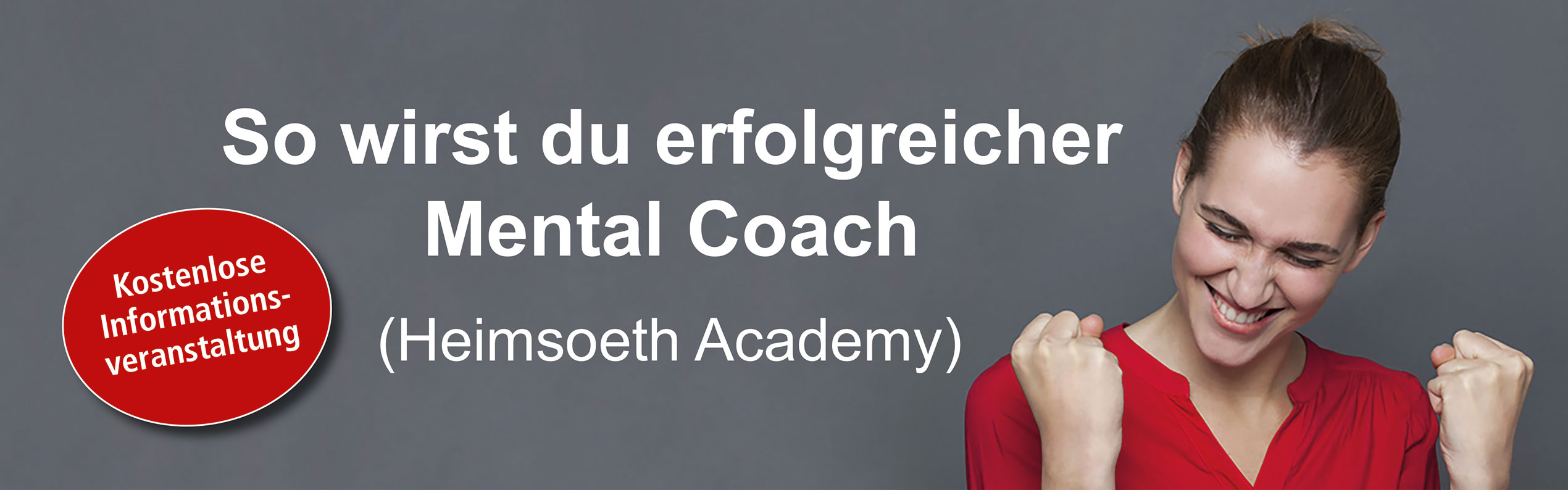 Kostenloses Webinar "So wirst du erfolgreicher Mental Coach"