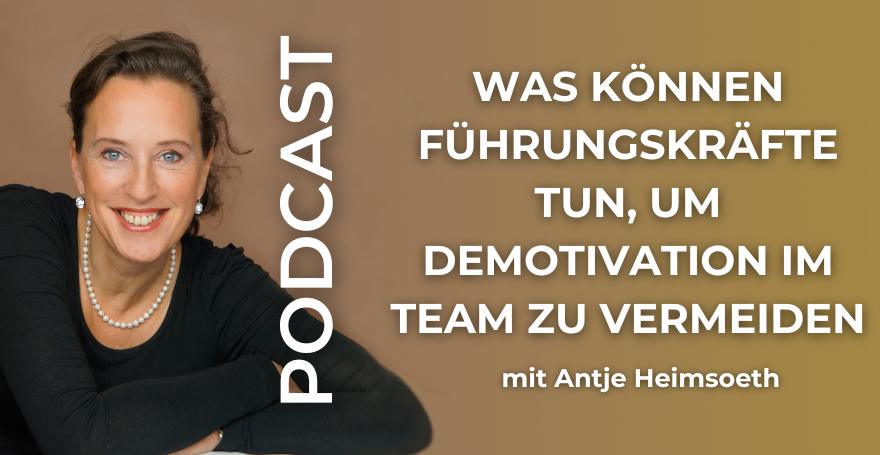 Was können Führungskräfte tun, um Demotivation im Team zu vermeiden