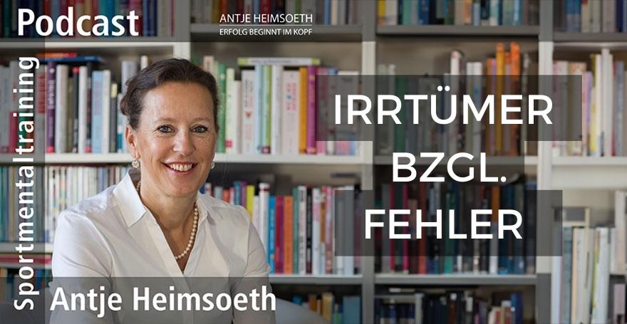 Irrtümer bzgl. Fehler | Sportmentaltraining