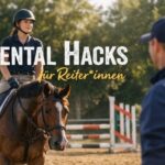 7 mentale Hacks für Reiter*innen: Lerne, Gedanken zu lenken, dein Selbstvertrauen zu stärken und mit mehr Ruhe und Fokus im Sattel zu sitzen.
