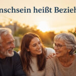 Mensch werden in einer Zeit des Wandels - Bild: KI generiert