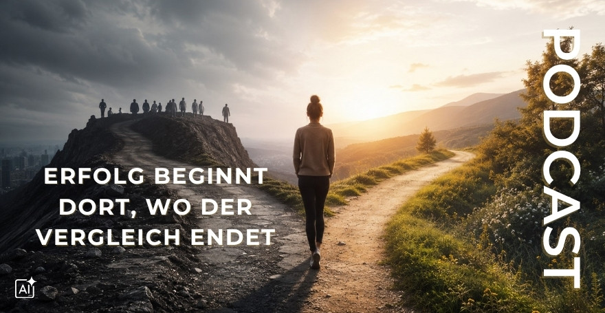Erfolg beginnt dort, wo der Vergleich endet