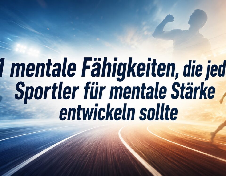 11 mentale Fähigkeiten, die jeder Sportler für mentale Stärke entwickeln sollte