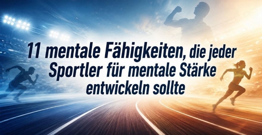 11 mentale Fähigkeiten, die jeder Sportler für mentale Stärke entwickeln sollte
